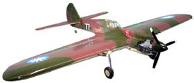 Brodak P-40B model airplace kit